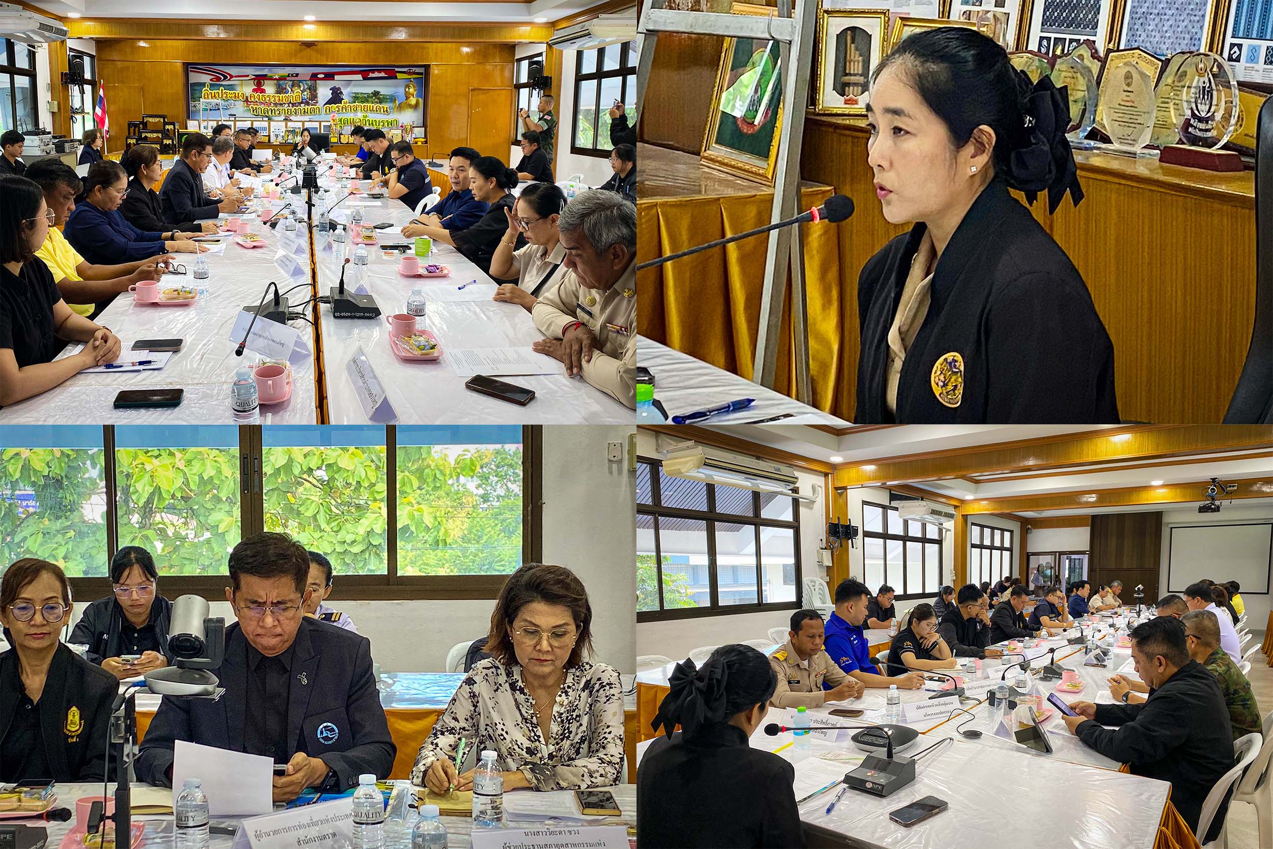 อำเภอคลองใหญ่ ประชุมหารือแนวทางการส่งเสริมการท่องเที่ยวในพื้นที่อำเภอคลองใหญ่  