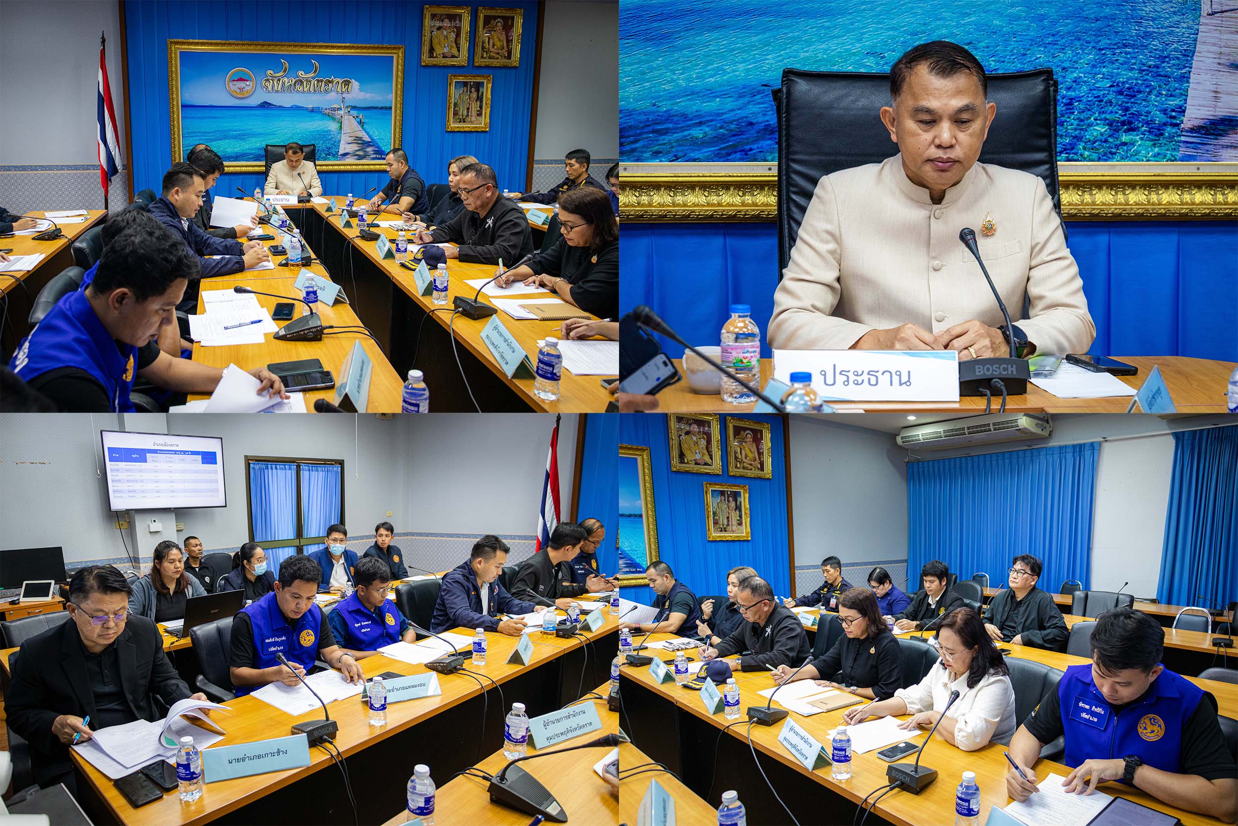 จังหวัดตราด ขับเคลื่อนโครงการหมู่บ้าน ชุมชนสีขาว ปลอดยาเสพติด 